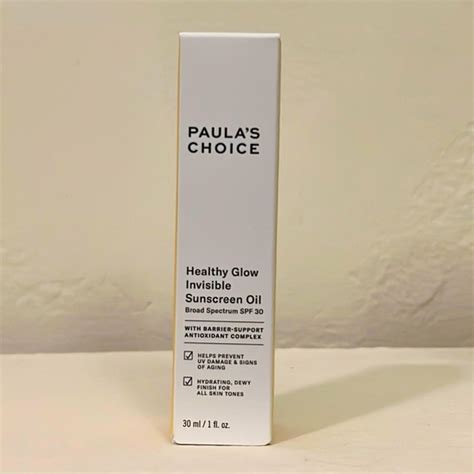 Paula's Choice Healthy Glow Invisible Sunscreen Oil SPF 30.